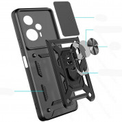 Tech-Protect CamShield Pro Hard Case for Xiaomi Poco F5 (black) 1