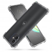 Tech-Protect FlexAir Pro Case - удароустойчив силиконов (TPU) калъф за Motorola Moto G14 (прозрачен)
