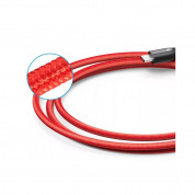 Anker Powerline+ Nylon Micro USB cable 90 cm - качествен плетен кабел за зареждане на устройства с microUSB порт (90 см) (червен) 1