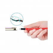 Anker Powerline+ Nylon Micro USB cable 90 cm - качествен плетен кабел за зареждане на устройства с microUSB порт (90 см) (червен) 3