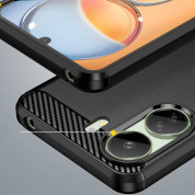 Tech-Protect Carbon Flexible TPU Case  - тънък силиконов (TPU) калъф за Xiaomi Redmi 13C, Xiaomi Poco C65 (черен) 2