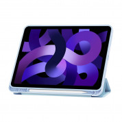 Tech-Protect SC Pen Case - силиконов кейс и поставка за iPad Air 5 (2022), iPad Air 4 (2020) (светлосин)  1