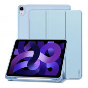 Tech-Protect SC Pen Case - силиконов кейс и поставка за iPad Air 5 (2022), iPad Air 4 (2020) (светлосин) 