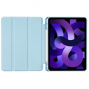Tech-Protect SC Pen Case - силиконов кейс и поставка за iPad Air 5 (2022), iPad Air 4 (2020) (светлосин)  4