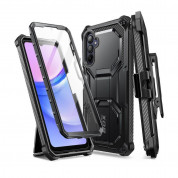 i-Blason SUPCASE ArmorBox Case - удароустойчив хибриден кейс с вграден протектор за дисплея за Samsung Galaxy A15 4G, Galaxy A15 5G  (черен)