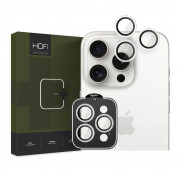 Hofi CamRing Pro Plus - предпазни стъклени лещи за камерата на iPhone 15 Pro, iPhone 15 Pro Max (прозрачен)
