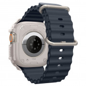 Spigen Rugged Armor Case - удароустойчив TPU кейс за Apple Watch Ultra 49мм (бежов) 3