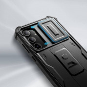 Tech-Protect Kevlar Cam Plus Case for Samsung Galaxy A55 5G (black) 1