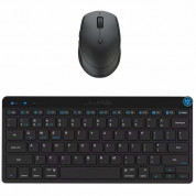JLAB Go Work Bundle (Go Mouse and Go Keyboard US) Bluetooth - комплект безжични блутут мишка и клавиатура (черен)