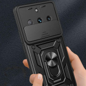 Tech-Protect CamShield Pro Hard Case - хибриден удароустойчив кейс с пръстен против изпускане за Realme 11 Pro 5G , Realme 11 Pro Plus 5G (черен) 2