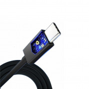 3MK Hyper Thunderbolt 4 Cable - USB-C към USB-C кабел с Thunderbolt 4 (100 см) (черен)  2