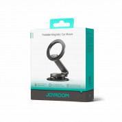 Joyroom Magnetic Car Dashboard Phone Holder - магнитна поставка за таблото на автомобил за iPhone с MagSafe (тъмносив) 4
