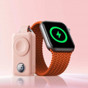 Joyroom Power Bank Apple Watch 2000 mAh - външна батерия за зареждане на Apple Watch (розов) 8