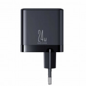 Joyroom USB Power Charger 24W with 4xUSB-A ports (black) 3