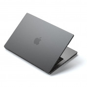 Satechi Eco-Hardshell Case - предпазен поликарбонатов кейс за MacBook Pro 14 M1 (2021), MacBook Pro 14 M2 (2023) (сив-мат)  1