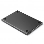 Satechi Eco-Hardshell Case - предпазен поликарбонатов кейс за MacBook Pro 14 M1 (2021), MacBook Pro 14 M2 (2023) (сив-мат)  2