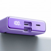 Joyroom Magnetic Power Bank with Lightning cable 20W 10000mAh (purple) 3