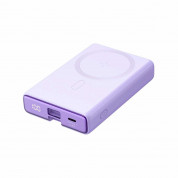 Joyroom Magnetic Power Bank with Lightning cable 20W 10000mAh (purple) 1
