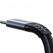 Joyroom USB-C Male to 2xUSB-C Female DAC Adapter Cable (black) 1