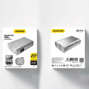 Dudao K20 Power Bank 10000 mAh 22.5W - външна батерия с USB-A и USB-C изходи и технология за бързо зареждане (сребрист) 2