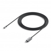 Satechi USB-C to HDMI 2.1 8K Cable - кабел за свързване от USB-C към HDMI 8K (200 см) (черен)  2