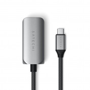 Satechi USB-C to 2.5 Gigabit Ethernet Adapter - адаптер за свързване от USB-C към Ethernet (тъмносив) 1