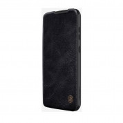 Nillkin Qin Book Pro Leather Flip Case - кожен калъф, тип портфейл за Samsung Galaxy A35 5G (черен) 4