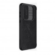 Nillkin Qin Book Pro Leather Flip Case for Samsung Galaxy A35 5G (black) 3