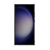 Nillkin CamShield Prop Leather Magnetic Case - хибриден удароустойчив кожен кейс с MagSafe за Samsung Galaxy S24 Ultra (черен) 1