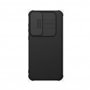 Nillkin CamShield Pro Magnetic Hard Case - хибриден удароустойчив кейс с MagSafe за Samsung Galaxy A55 5G (черен)