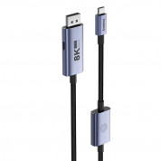 Baseus 8K 60Hz USB-C to HDMI Cable (BS-OH176) - кабел с поддръжка на 8K за свързване от USB-C към HDMI (черен) 1