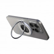 Joyroom MagSafe Magnetic Phone Holder (JR-ZS383) - универсален магнитен пръстен против изпускане, с поставка, съвместим с MagSafe за iPhone и други смартфони (черен)