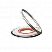 Joyroom MagSafe Magnetic Phone Holder (JR-ZS383) - универсален магнитен пръстен против изпускане, с поставка, съвместим с MagSafe за iPhone и други смартфони (оранжев) 3