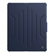 Nillkin Bumper SnapSafe Hybrid Case - полиуретанов калъф с отделящ се кейс и поставка за iPad Pro 12.9 M2 (2022), iPad Pro 12.9 M1 (2021), iPad Pro 12.9 (2020) (син-прозрачен) 1