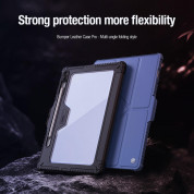 Nillkin Bumper PRO Protective Stand Case - удароустойчив хибриден кейс за Samsung Galaxy Tab S9 FE Plus (черен) 3