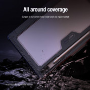 Nillkin Bumper PRO Protective Stand Case - удароустойчив хибриден кейс за Samsung Galaxy Tab S9 FE Plus (черен) 14