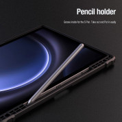 Nillkin Bumper PRO Protective Stand Case - удароустойчив хибриден кейс за Samsung Galaxy Tab S9 FE Plus (черен) 17