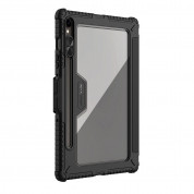 Nillkin Bumper PRO Protective Stand Case - удароустойчив хибриден кейс за Samsung Galaxy Tab S9 (черен)