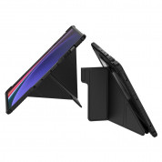 Nillkin Bumper PRO Protective Stand Case - удароустойчив хибриден кейс за Samsung Galaxy Tab S9 Plus (черен) 3