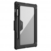 Nillkin Bumper PRO Protective Stand Case - удароустойчив хибриден кейс за Samsung Galaxy Tab S9 Plus (черен)