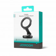 Joyroom Magnetic Car Dashboard Phone Holder (JR-ZS403) - магнитна поставка за таблото на автомобил за iPhone с MagSafe (тъмносив) 10