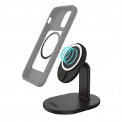 Otterbox Magnetic Wireless Phone Charging Stand 15W - поставка (пад) за безжично зареждане за iPhone с Magsafe (черен)  1