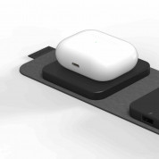 Mophie Snap Plus 3-in-1 Travel Charger - сгъваема поставка (пад) за безжично зареждане за iPhone с MagSafe, Qi съвместими устройства и USB-C и USB-A портове (черен) 8