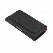 Honju Horizon Smooth Belt Leather Case Universal XL - кожен (естествена кожа) калъф за смартофни с размери до 170 x 85 мм (черен) 7