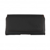Honju Horizon Smooth Belt Leather Case Universal XL - кожен (естествена кожа) калъф за смартофни с размери до 170 x 85 мм (черен) 4