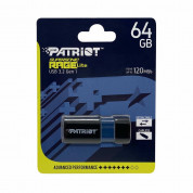 Patriot Supersonic Rage LITE Flash Drive 64GB USB 3.2 Gen 1 - флаш памет 64GB (черен)  6