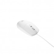 Natec Ruff 2 USB-A Optical Wired Mouse 1000DPI - жична оптична мишка за PC (бял) 4