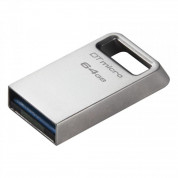 Kingston DataTravel Micro Flash Drive USB 3.2 64GB - флаш памет 64GB (сребрист)