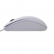 Logitech B100 USB Optical Mouse - жична oптична мишка за PC и Mac (бял)  2