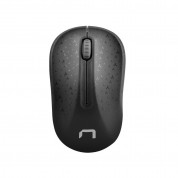 Natec Toucan Wireless Optical Mouse - безжична мишка за PC (черен-сив)  1